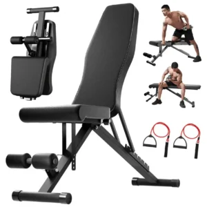 Foldable Adjustable Weight Bench