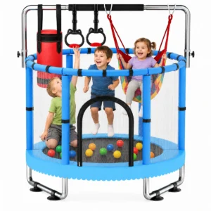 Kids Indoor Trampoline Set