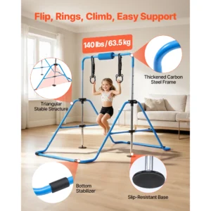 Kids Adjustable Gymnastics Bar