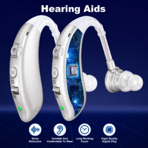 Rechargeable Invisible Hearing Aids