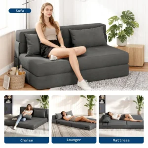 4-in-1 Folding Sofa Bed